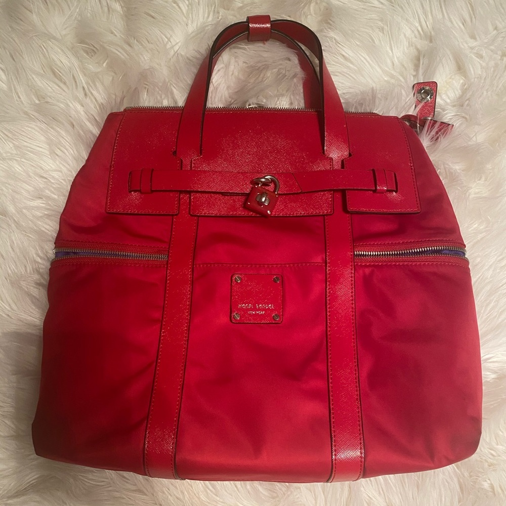 Henri Bendel red hot multi use purse